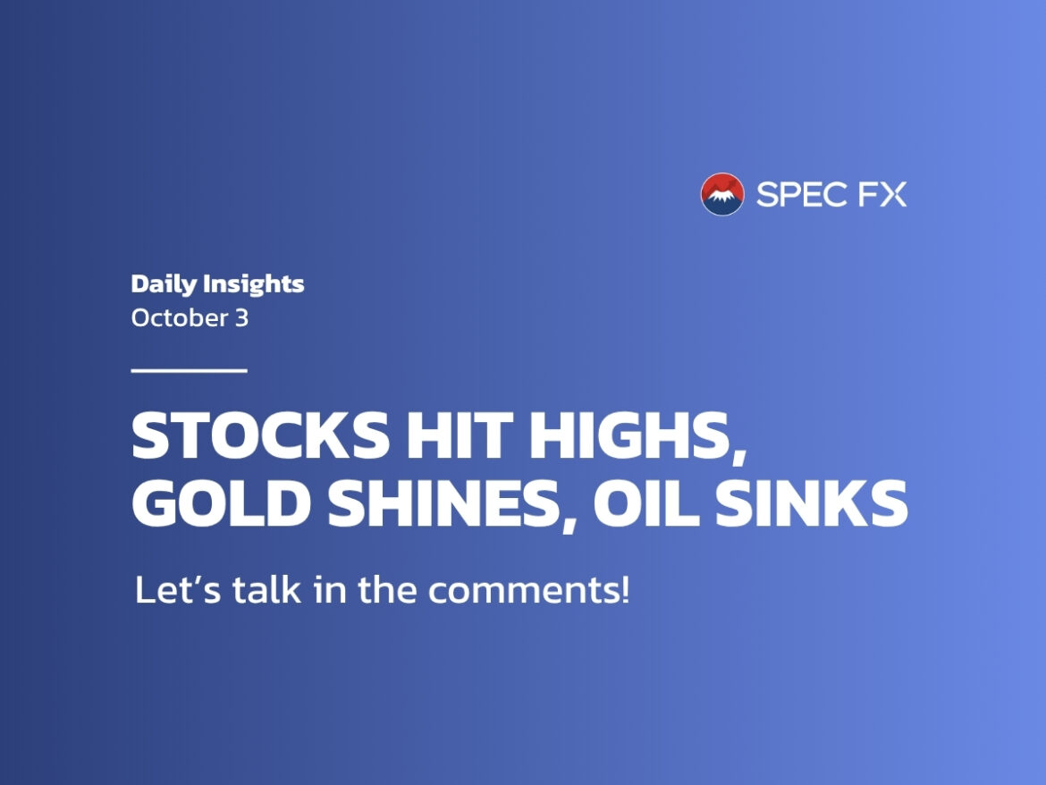 米国株、政府閉鎖下でも最高値更新 – Spec FXでスマートに取引