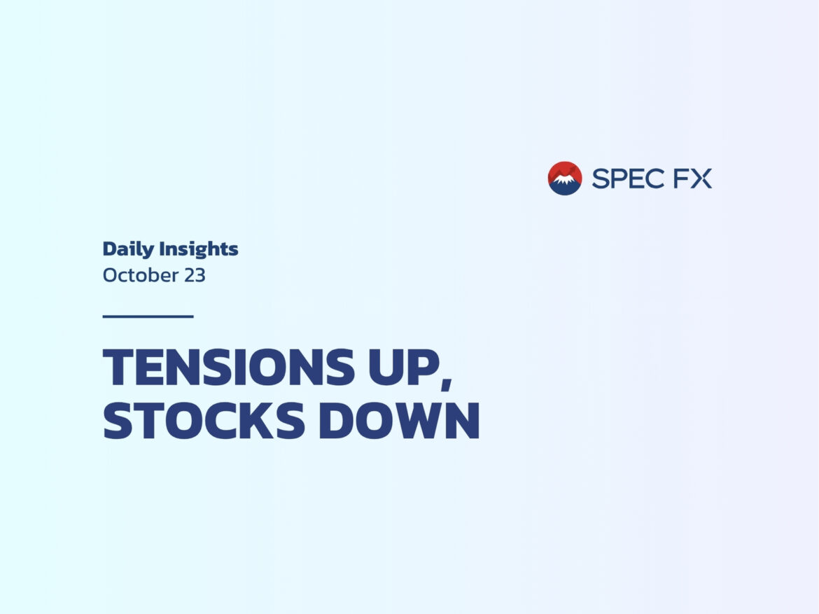 米国株下落、貿易摩擦再燃 ― Spec FXで自信を持って取引を