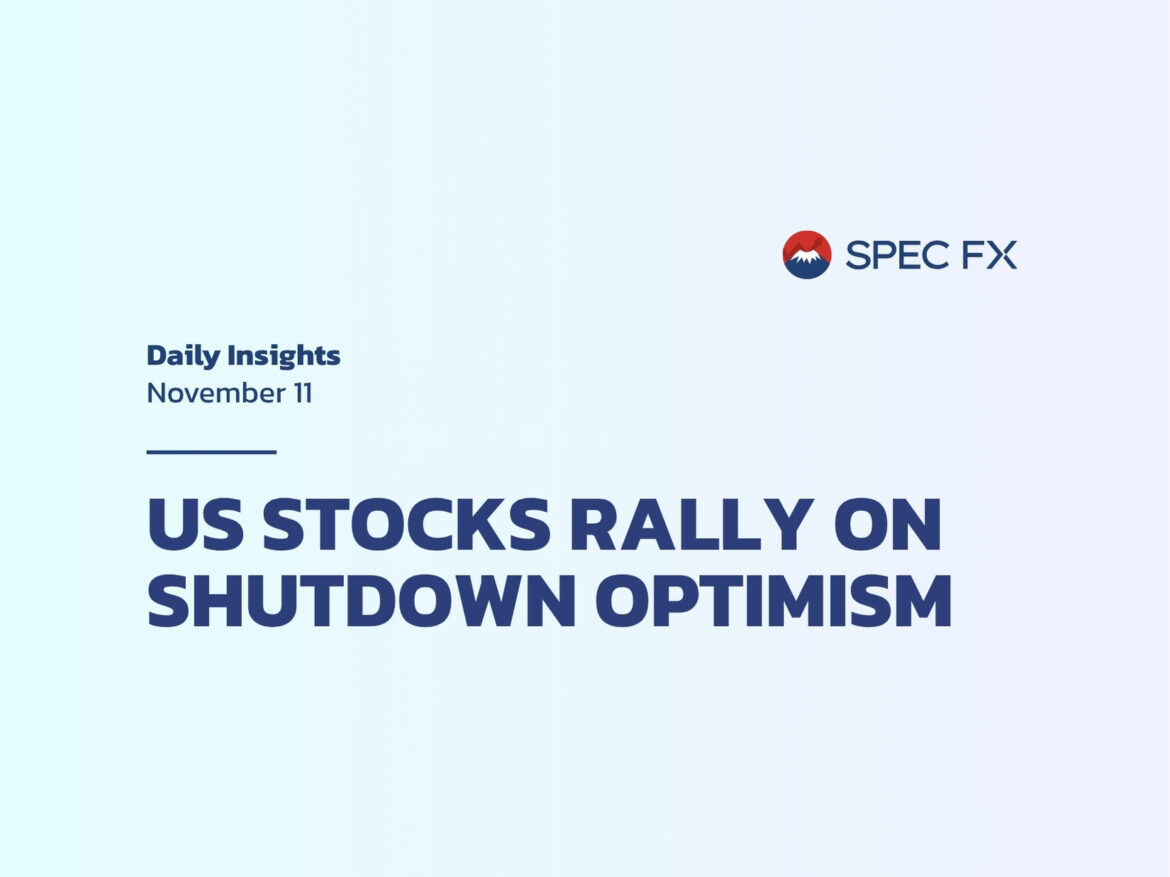 米株上昇、政府閉鎖解消への期待高まる | Spec FX