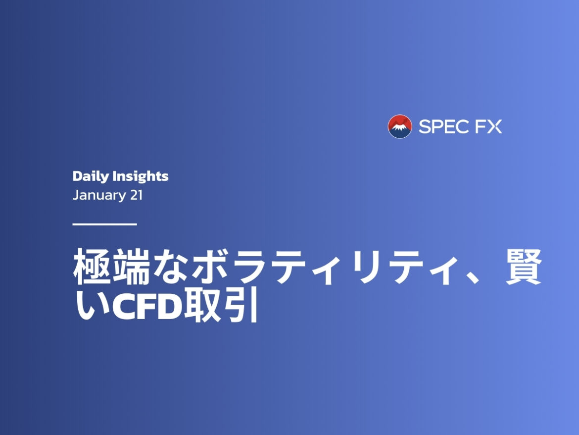 市場混乱がチャンスに：Spec FXでCFDのボラティリティを取引