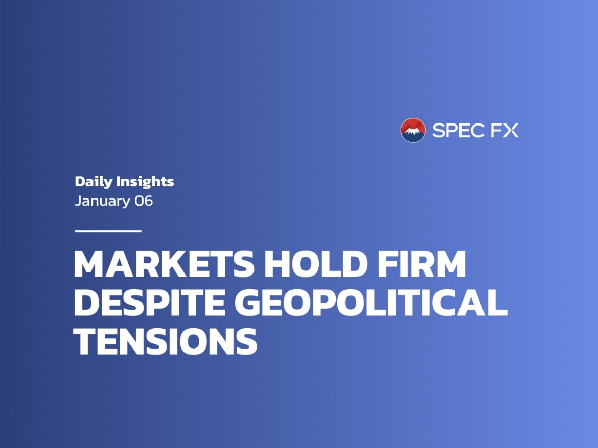 地政学リスクにも動じず市場堅調 | ダウ記録更新、原油・金が急騰 – Spec FX