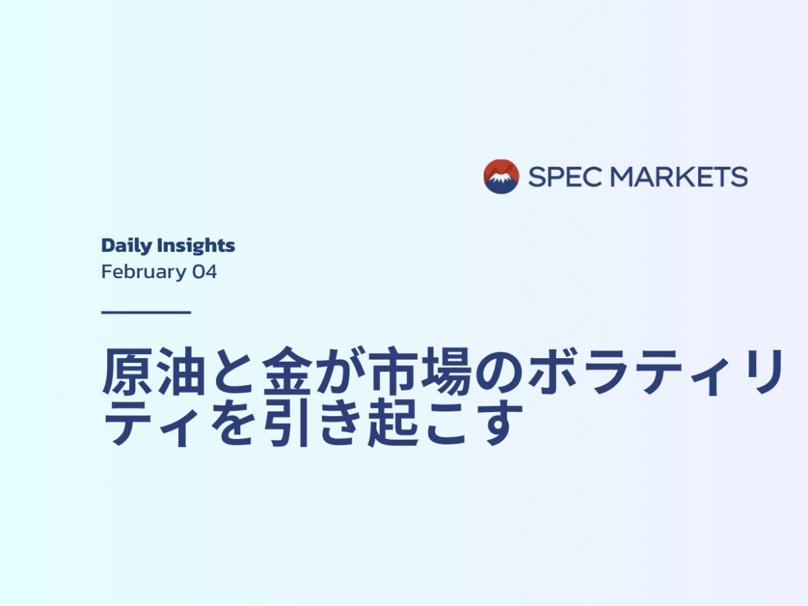 商品市場のボラティリティが生む取引機会 | Spec FX